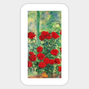 red roses Sticker